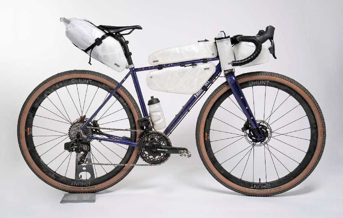 POC ULTRA SNACK 1L läpikuultava valkoinen runkolaukku