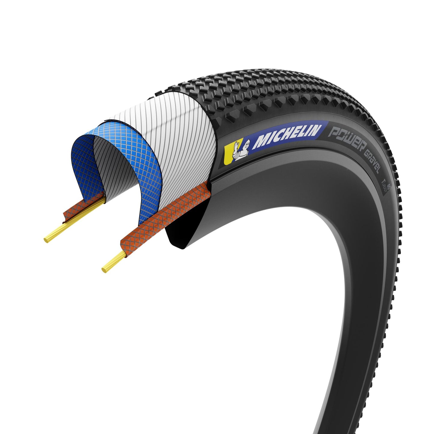 MICHELIN POWER GRAVEL Competition Line 700x35c Tubeless Ready Musta rengas MICHELIN POWER GRAVEL Competition Line 700x35c Tubeless Ready Musta rengas