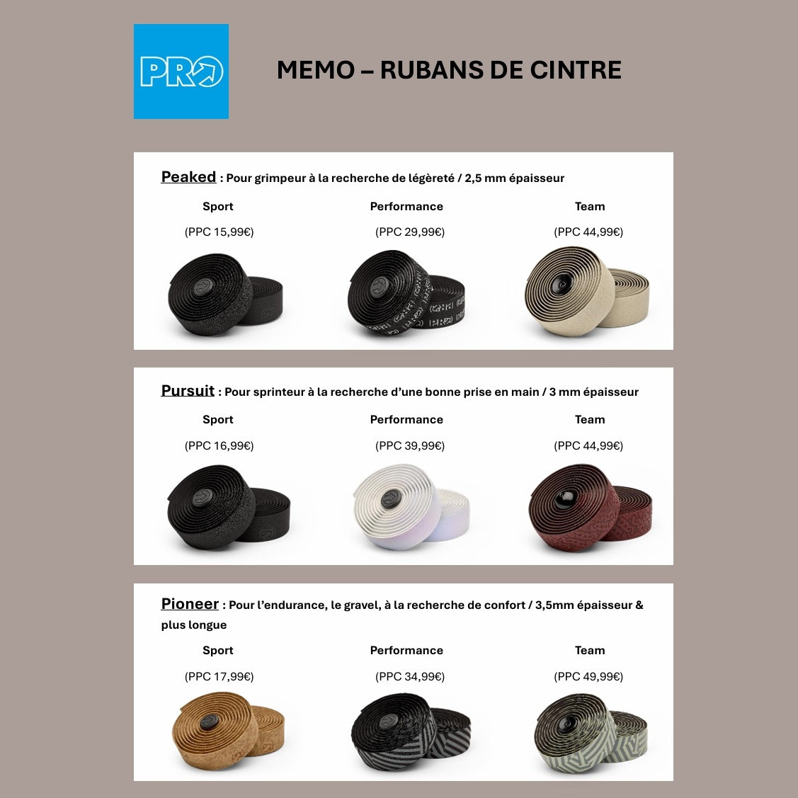 PRO PIONEER SPORT ripustusnauha tummanruskea