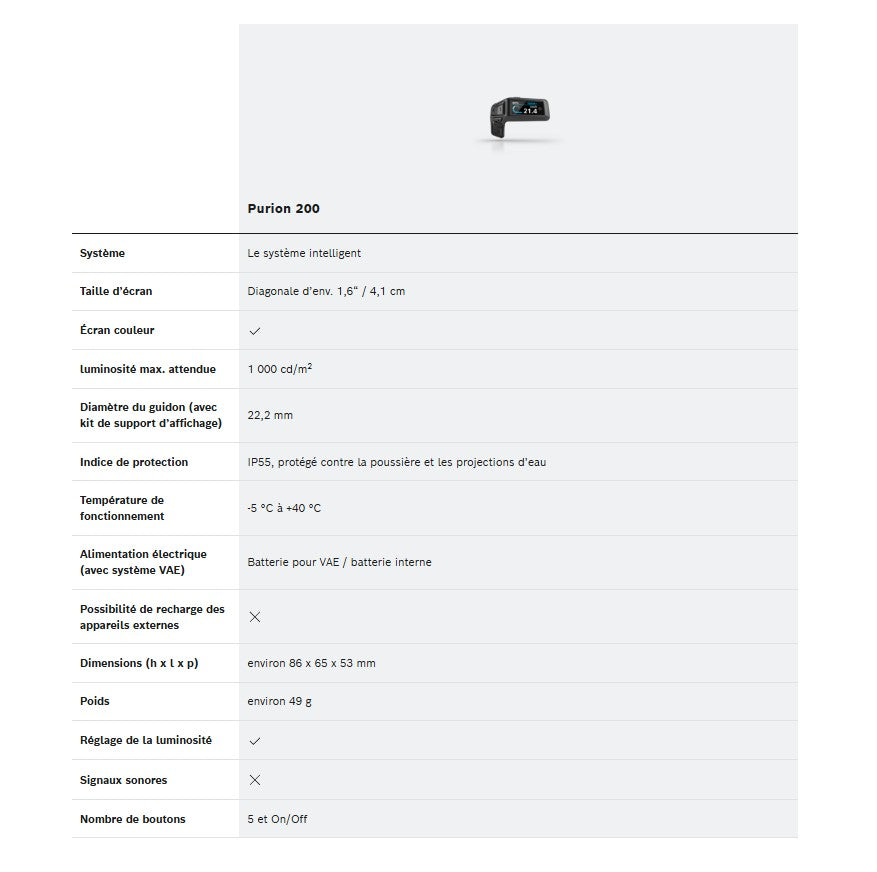 BOSCH PURION 200 -seula