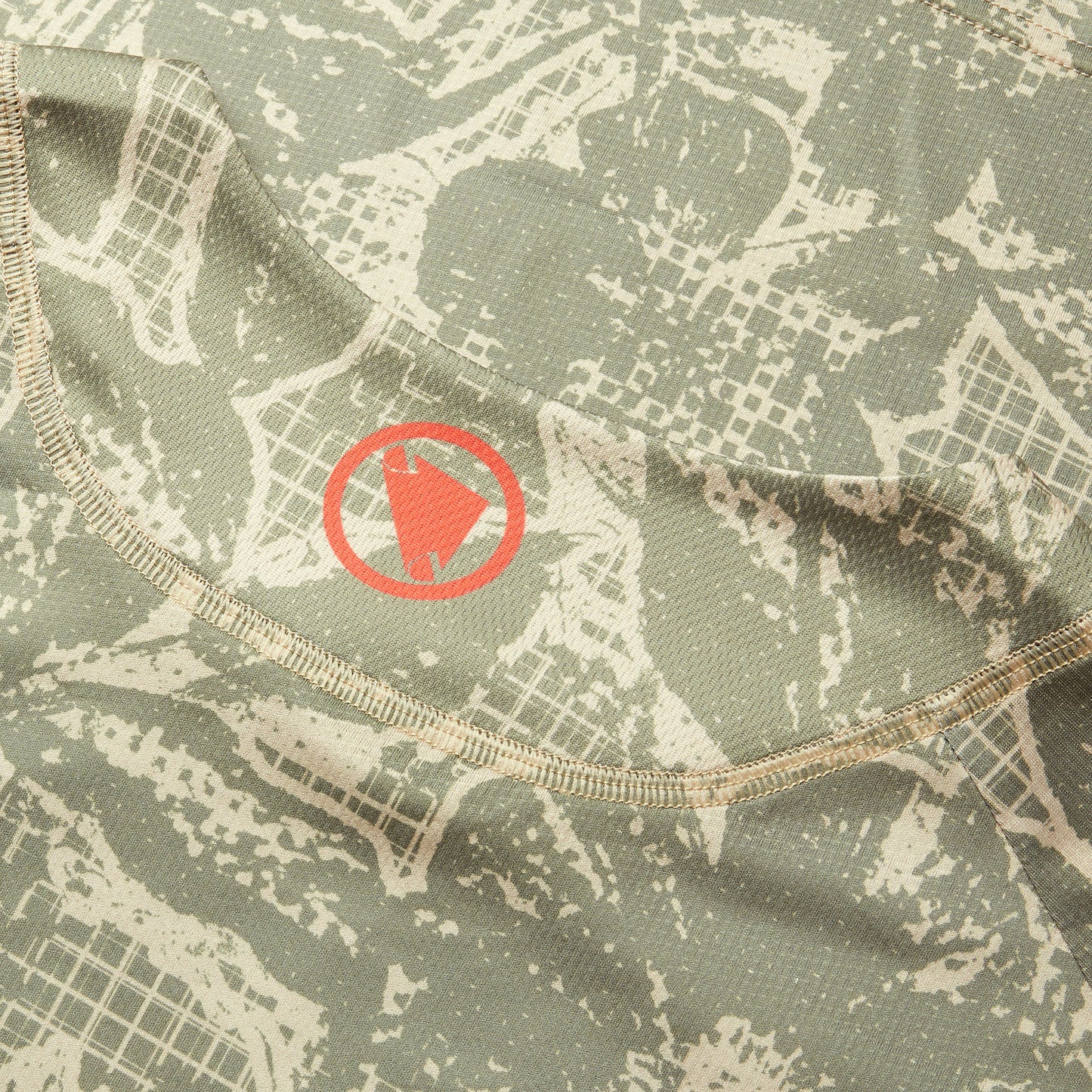 ENDURA LTD PRINTED pitkähihainen Camo Jersey Khaki 2025
