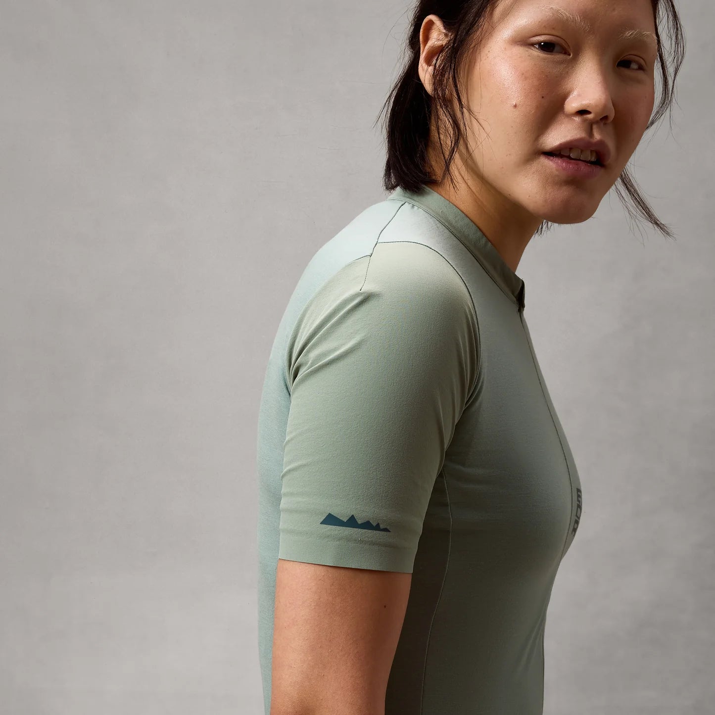 ENDURA ALLTRACK RIDE Naisten lyhythihainen trikoo Sage Vihreä