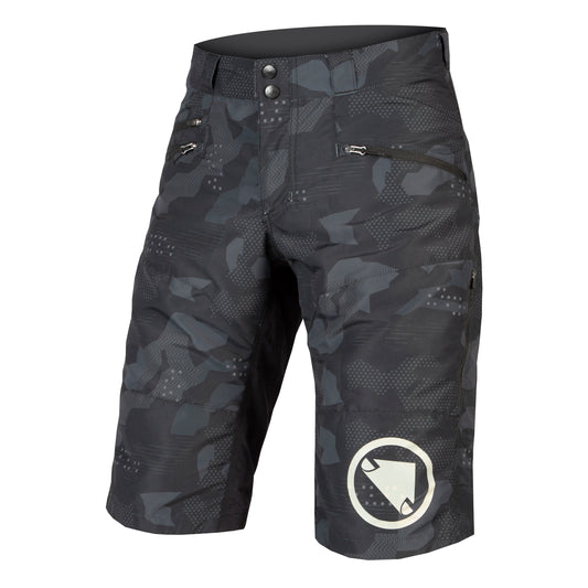 ENDURA SINGLETRACK II Shortsit Musta Camo