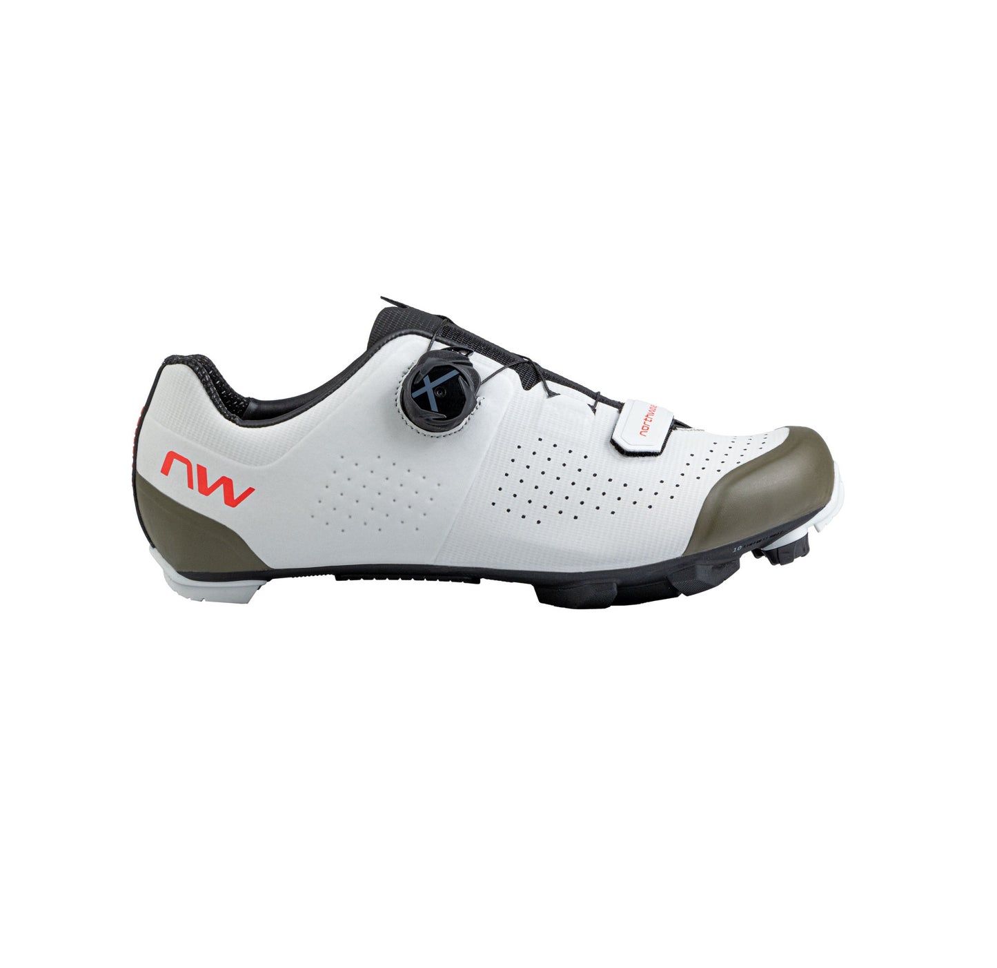 NORTHWAVE RAZER Vaaleanharmaa/vihreä XC/Gravel MTB-kengät