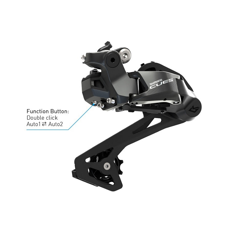 SHIMANO CUES Di2 U6070-GS 11-vaihteinen takavaihtaja Medium Cage (keskikokoinen)
