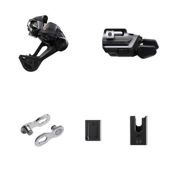 SHIMANO DEORE Di2 Wireless M6250-SGS Pitkä häkki - vipukiinnityssarja SHIMANO DEORE Di2 Wireless M6250-SGS Long Cage -lisälaitesarja
