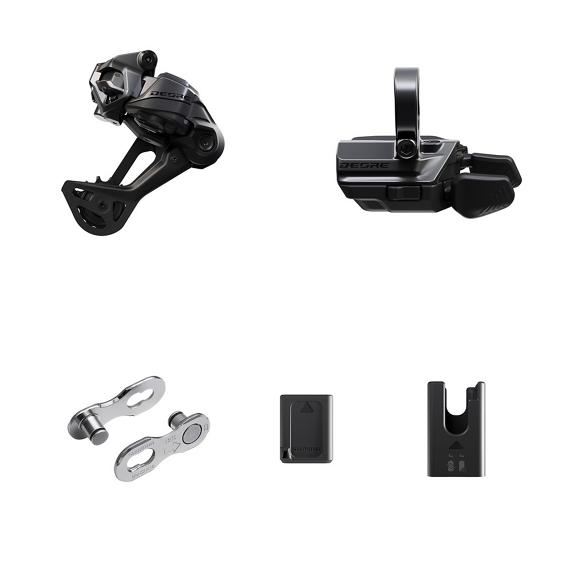 SHIMANO DEORE Di2 Wireless M6250-SGS päivityssarja Pitkä häkkikauluskokoonpano
