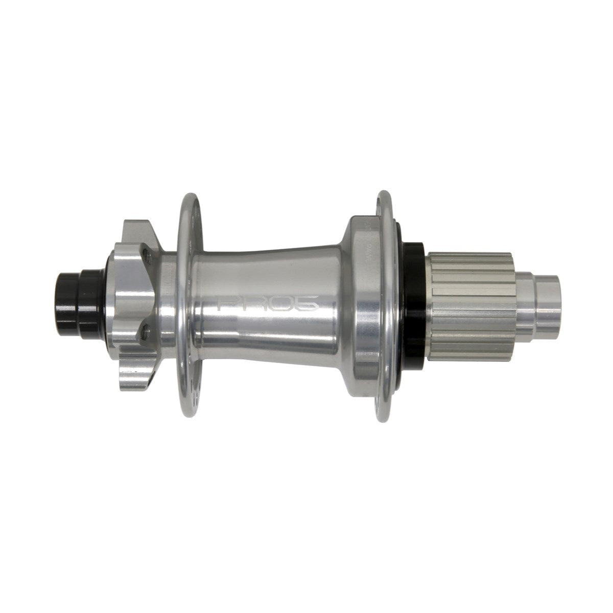 HOPE PRO 5 12x148mm Boost 6 reikäinen hopea takanapa Takanapa