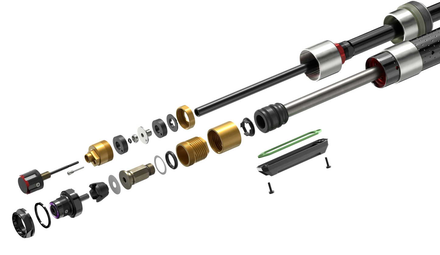 Haarukka Lyrik Ultimate CHARGER 3.2 RC2 - 29" Boost™ 15x110 Gloss Black Alum Str Tpr 44offset C5/R55 LinearXL (sisältää Bolt On Fenders,Star nut,Maxle Stealth)E1