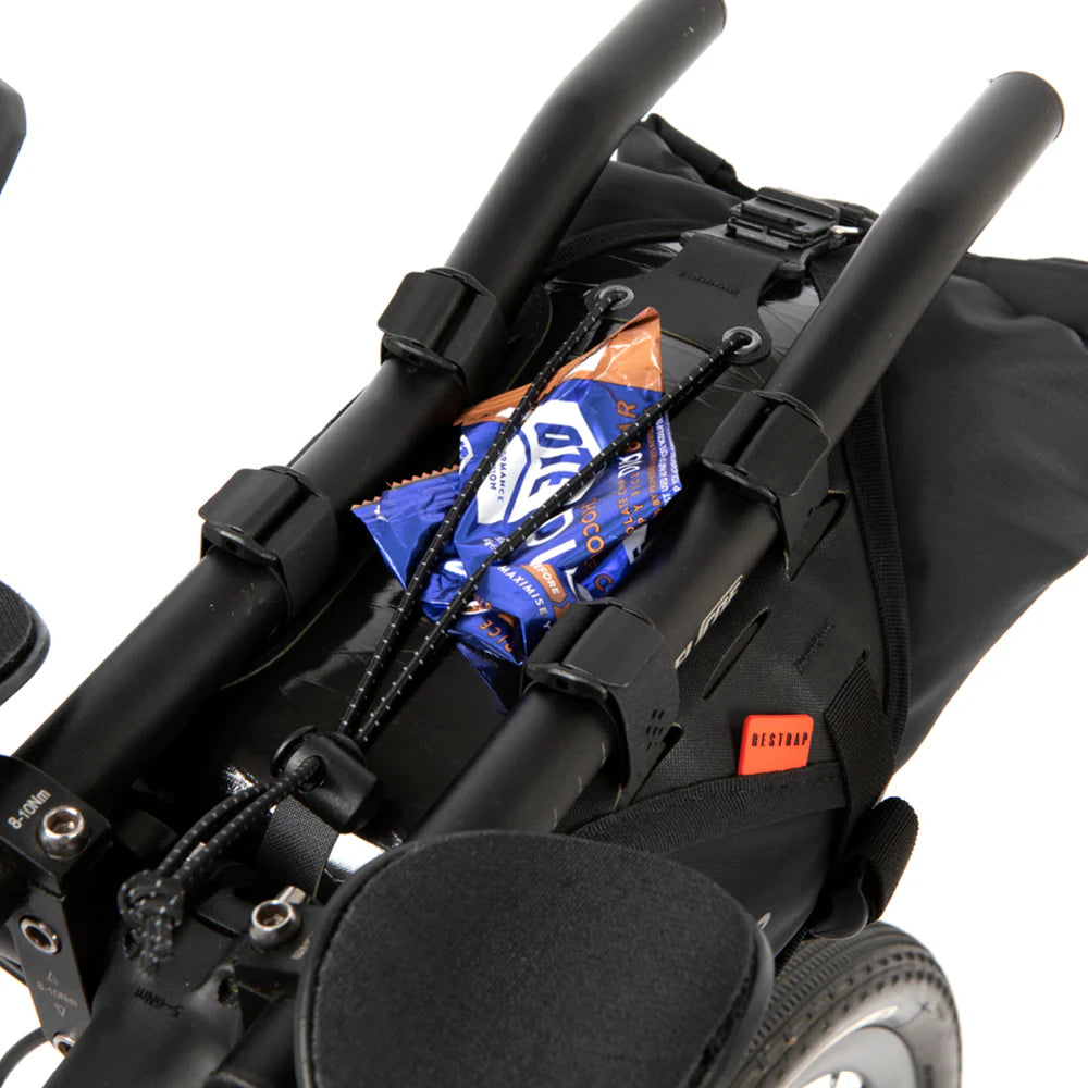 Ohjaustankolaukku RESTRAP RACE AERO BAR BAG 7L Musta