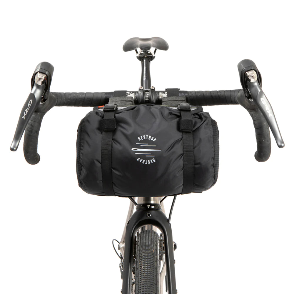 Ohjaustankolaukku RESTRAP RACE BAR BAG 7 L Musta