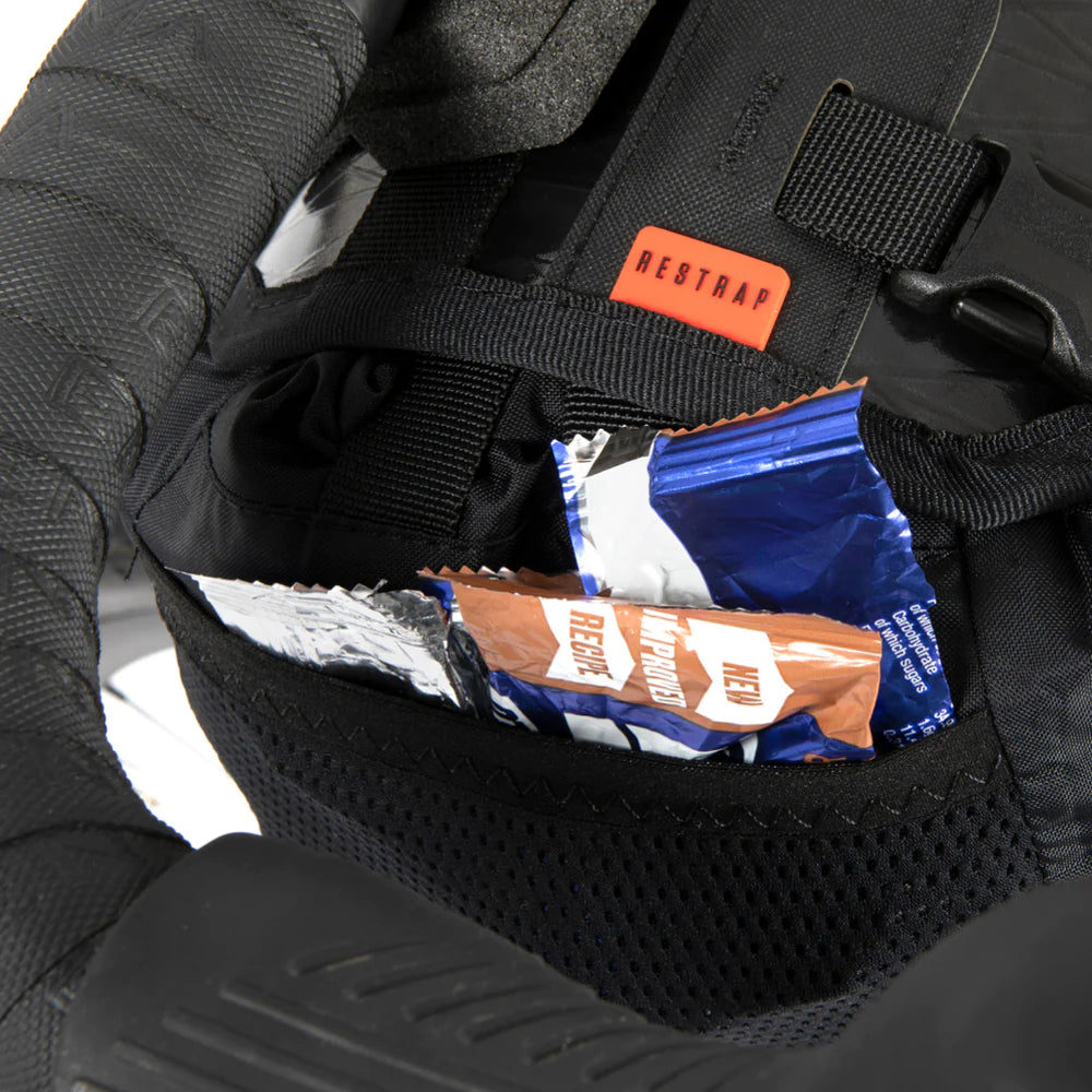 Ohjaustankolaukku RESTRAP RACE BAR BAG 7 L Musta