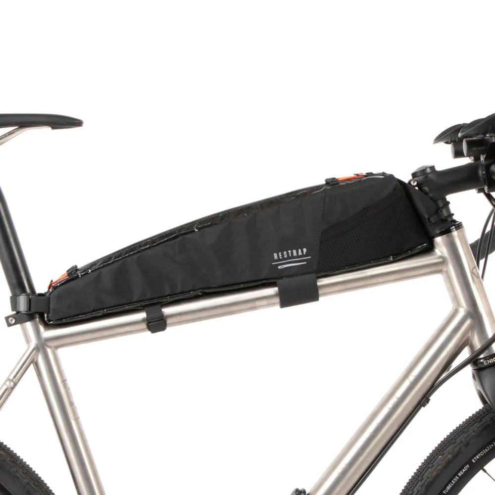 Runkolaukku RESTRAP RACE TOP TUBE BAG LONG 2 L musta