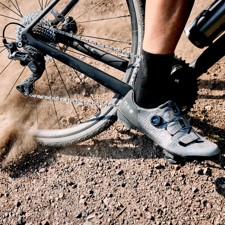 SHIMANO RX800 Harmaa GRAVEL MTB-kengät