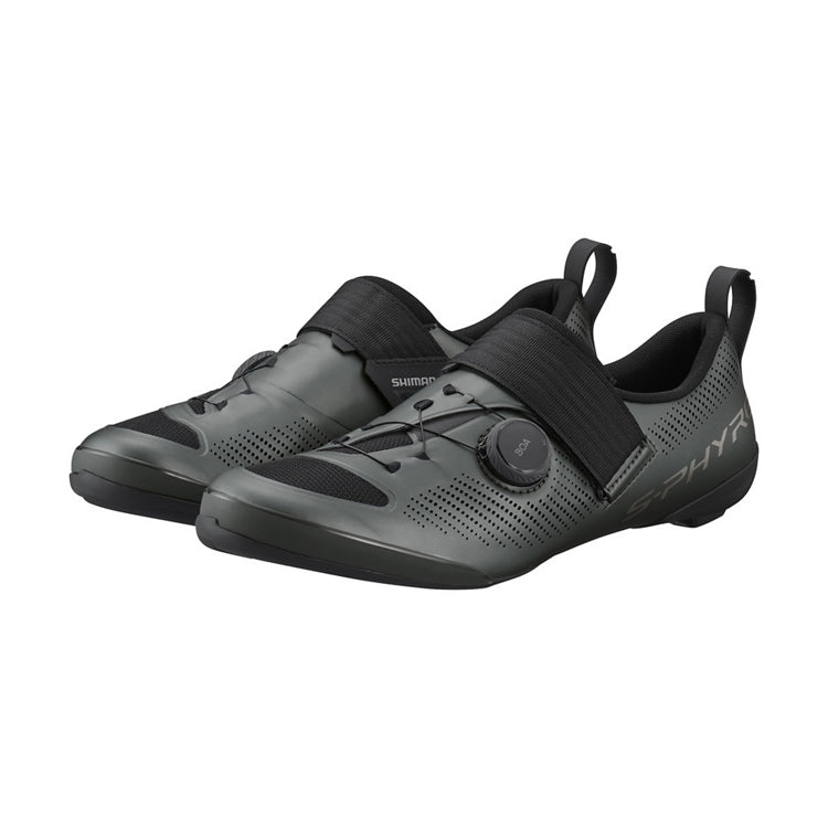 SHIMANO TR903 Teräksenharmaa Matt Triathlon kengät