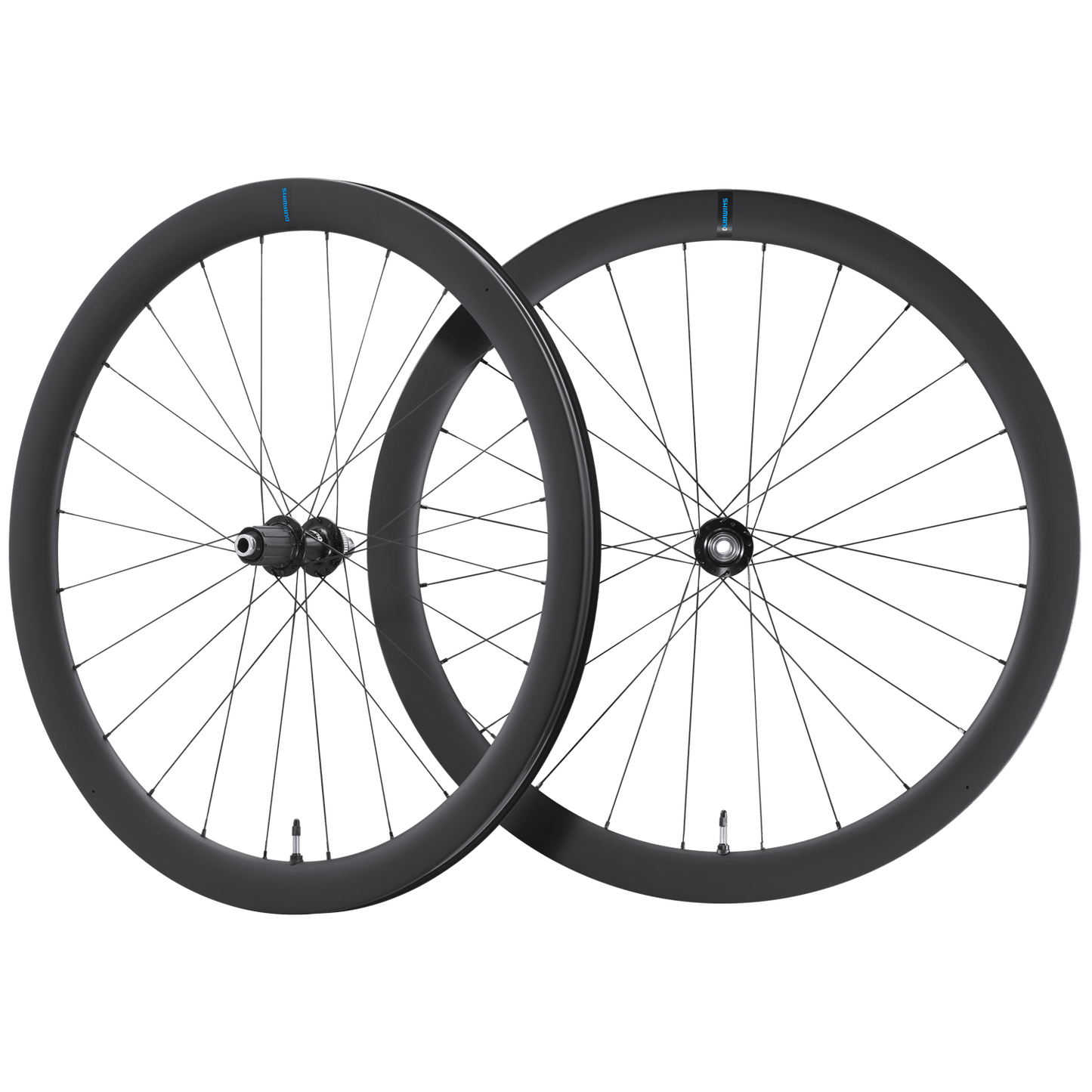 Pari SHIMANO RS710-C46 Tubeless Ready -pyörää (Center Lock)