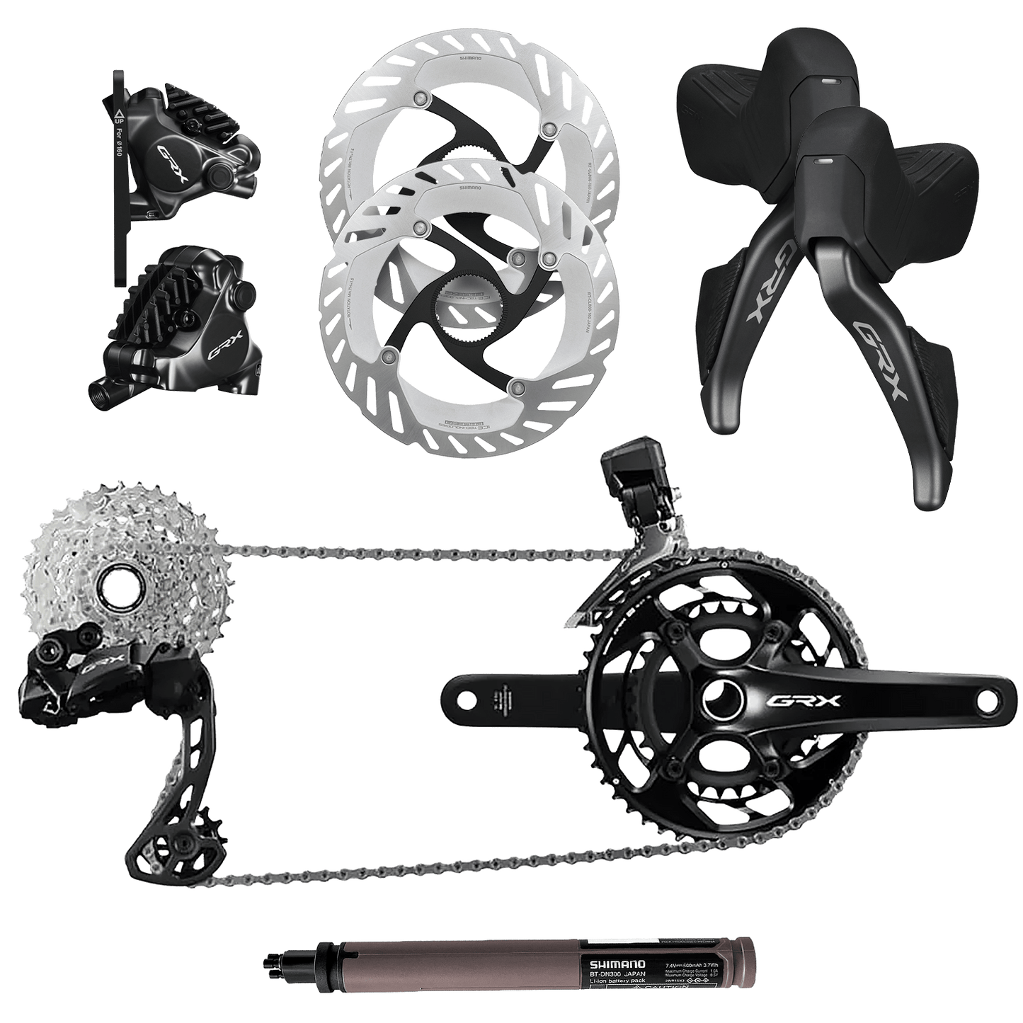 SHIMANO GRX RX825 Di2 12V ryhmä