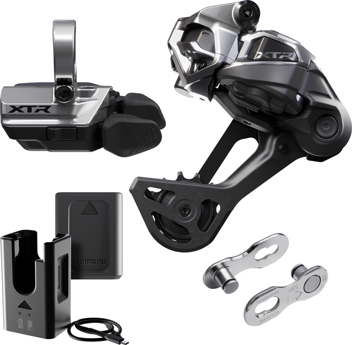 SHIMANO XTR Di2 Wireless M9250-SGS päivityssarja Pitkä häkkikauluskokoonpano (Long Cage Collar Assembly)