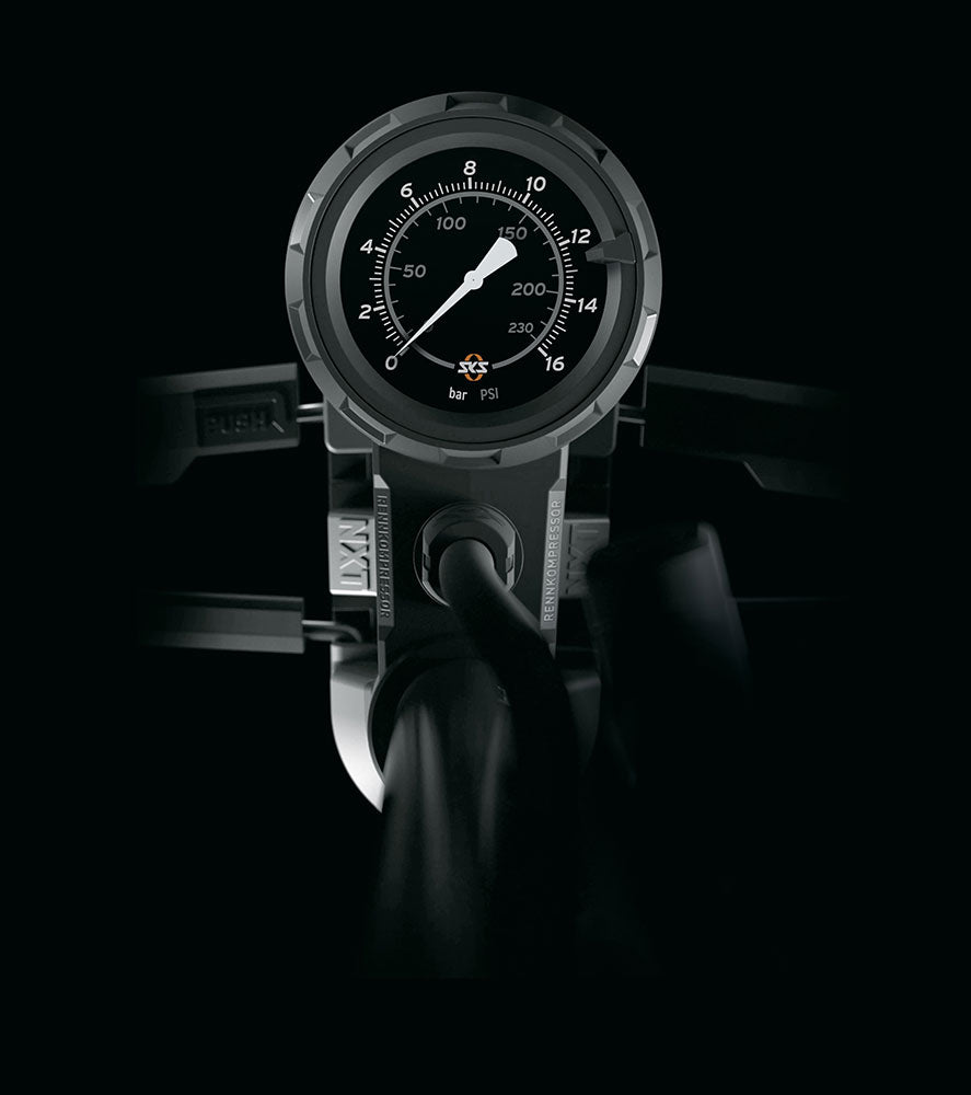 Jalkapumppu SKS GERMANY RENNKOMPRESSOR NXT Musta