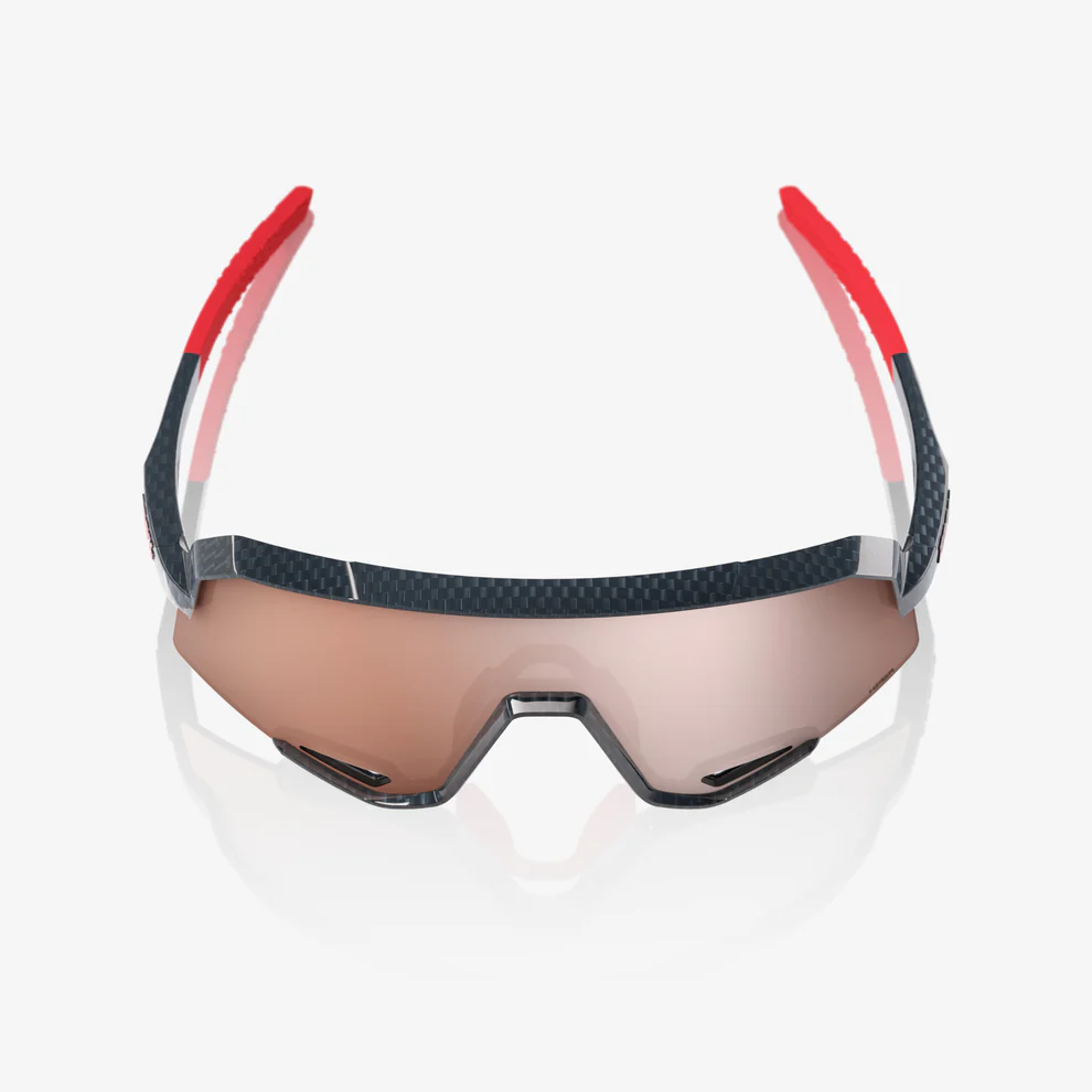 100% SLENDALE Musta Carbon Hiper peili hopea lasit