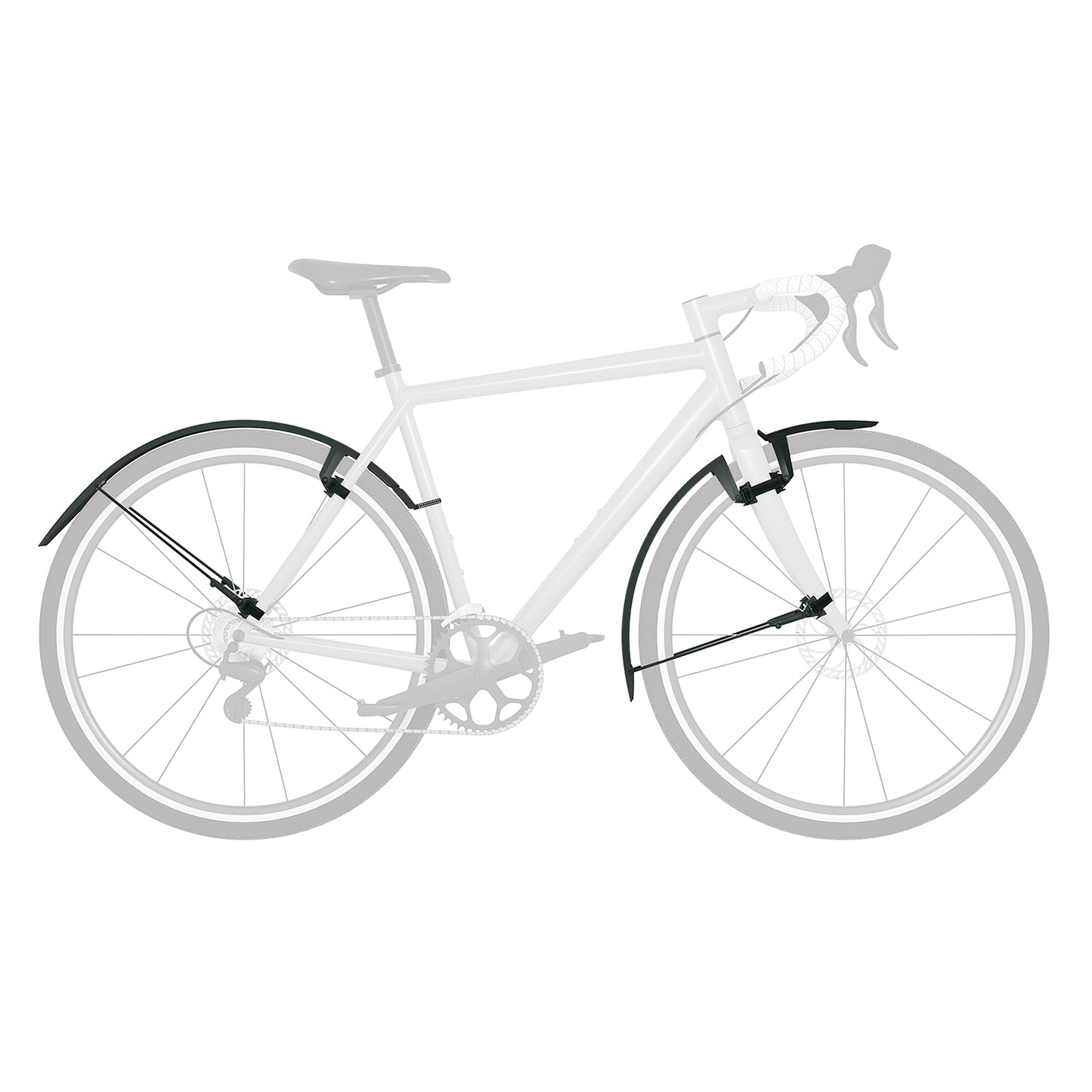 Etu- ja takalokasuojat SKS GERMANY SPEEDROCKER 28"/700c