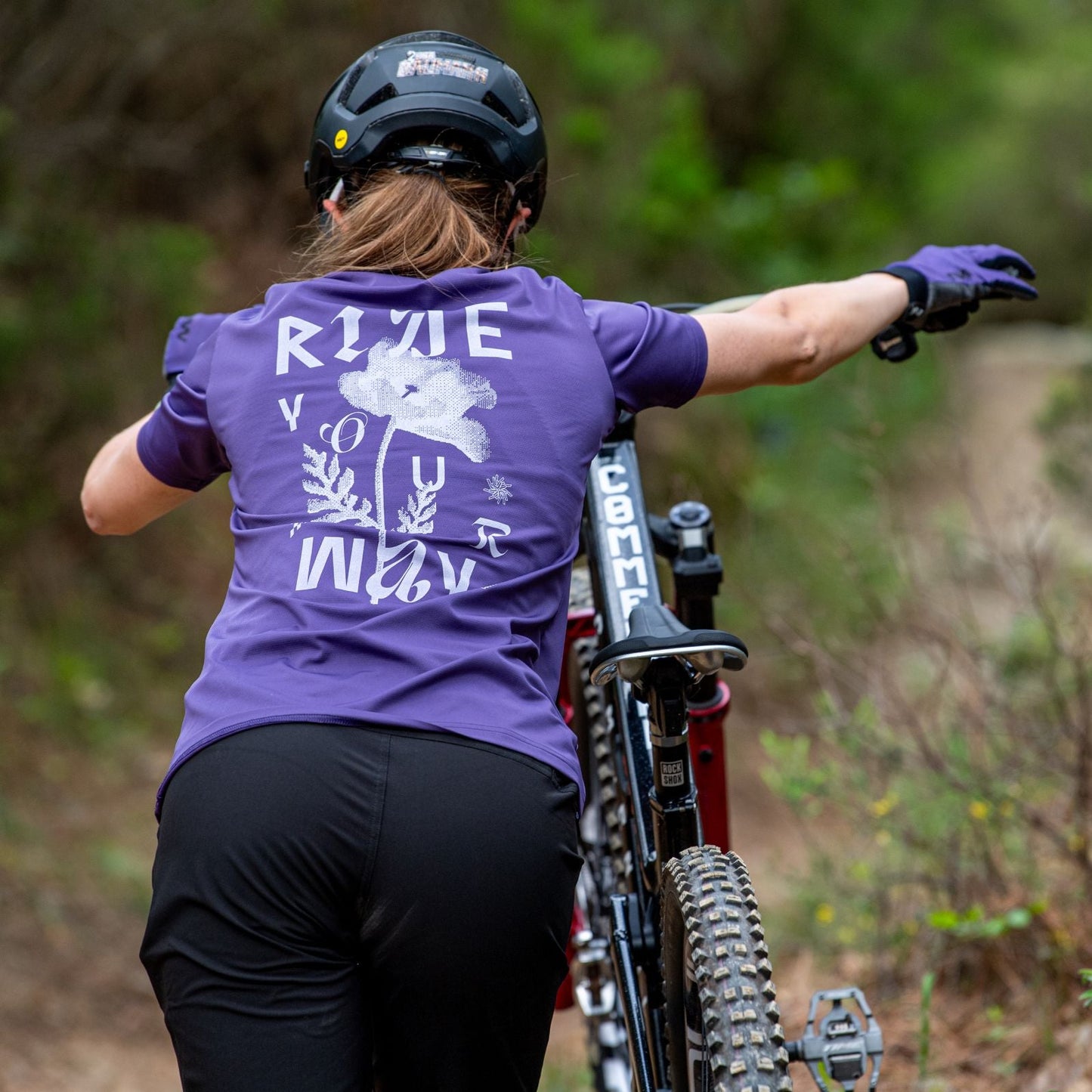 NORTHWAVE XTRAIL 2 Naisten lyhythihainen trikoo Violetti