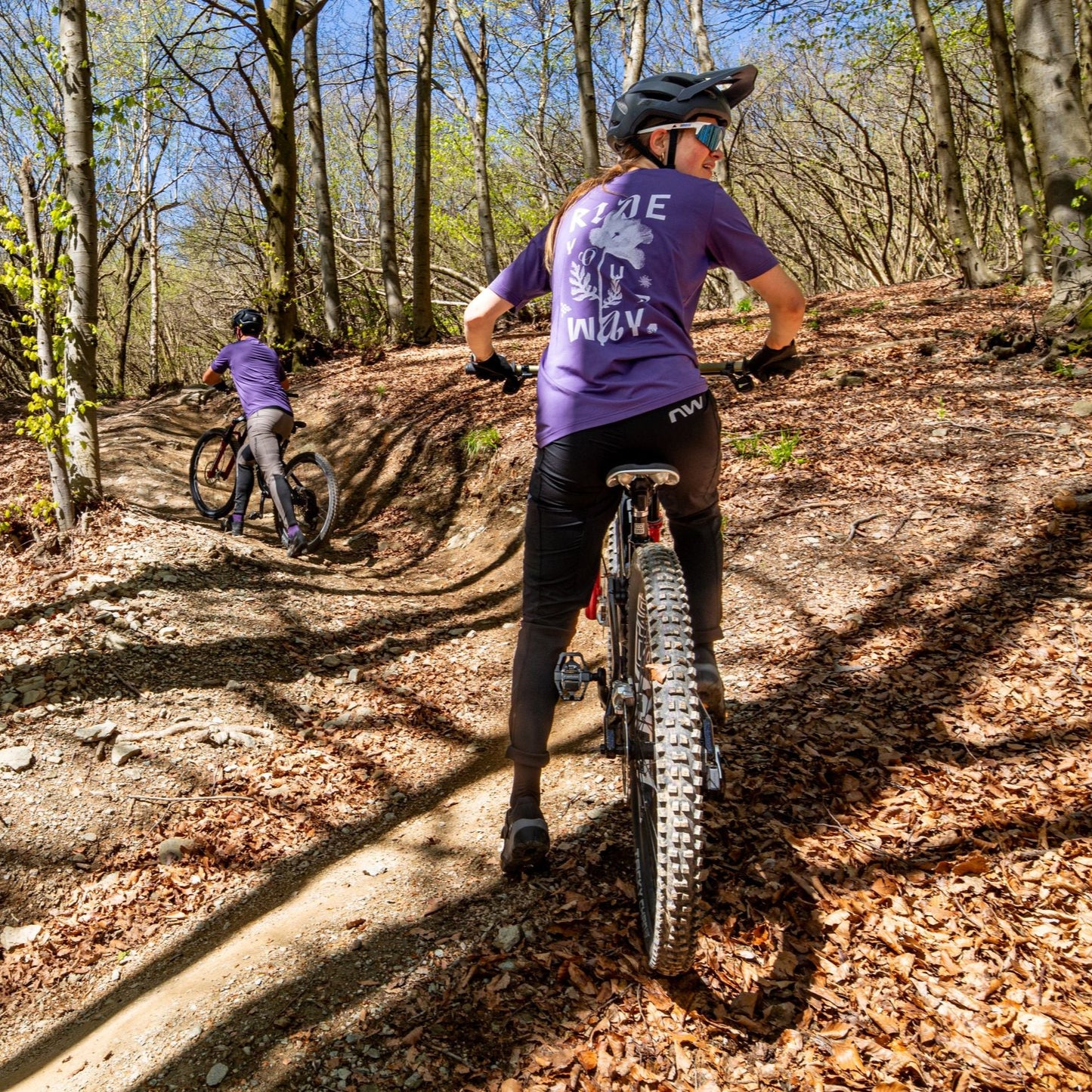 NORTHWAVE XTRAIL 2 Naisten lyhythihainen trikoo Violetti