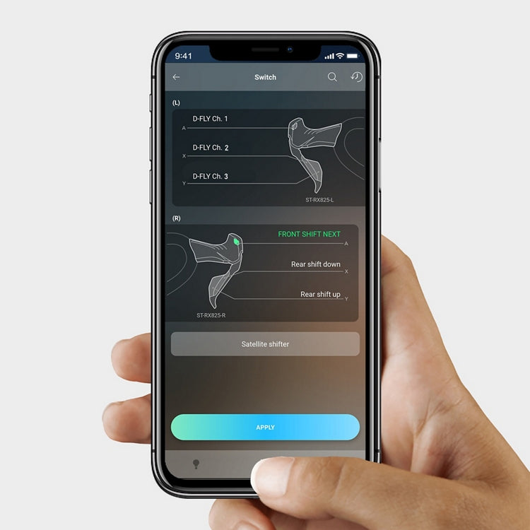 SHIMANO GRX RX825 Mono vasen vipu ja etusatula