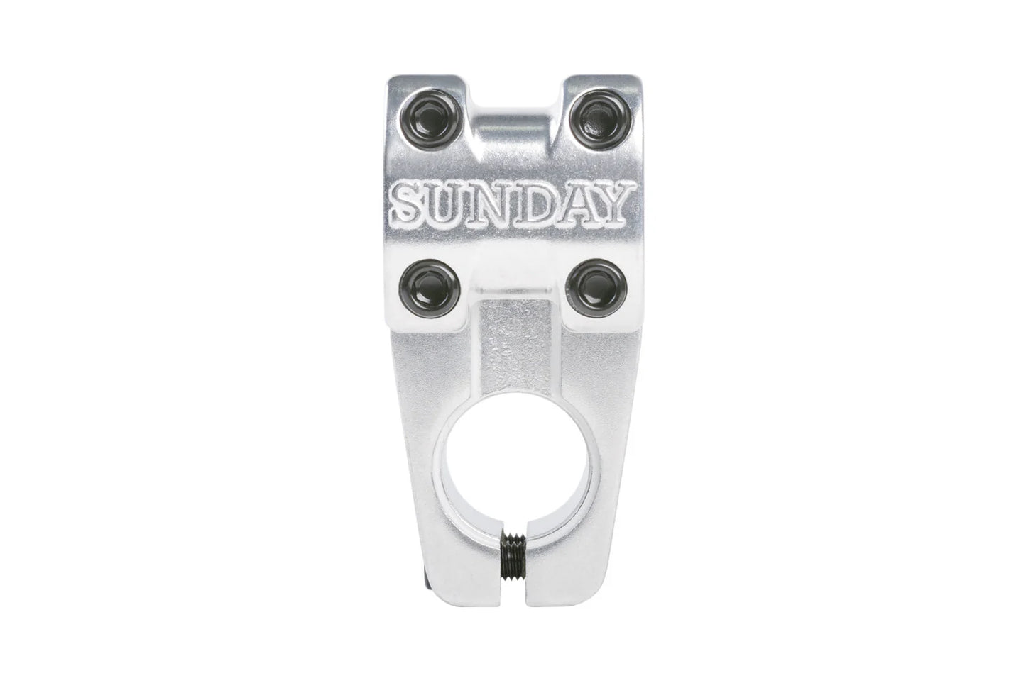 Ohjaustangon kiinnike SUNDAY FREEZE TOP LOAD Kiillotettu hopea