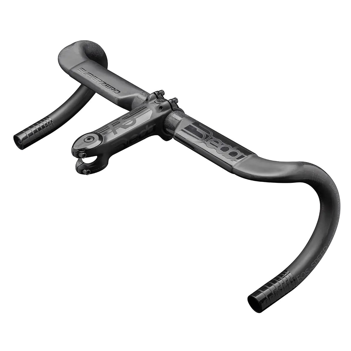 Gravel DEDA SUPERZERO CARBONE UD POB Finish Flare 16° ohjaustanko DEDA SUPERZERO CARBONE UD POB Finish Flare 16° ohjaustanko