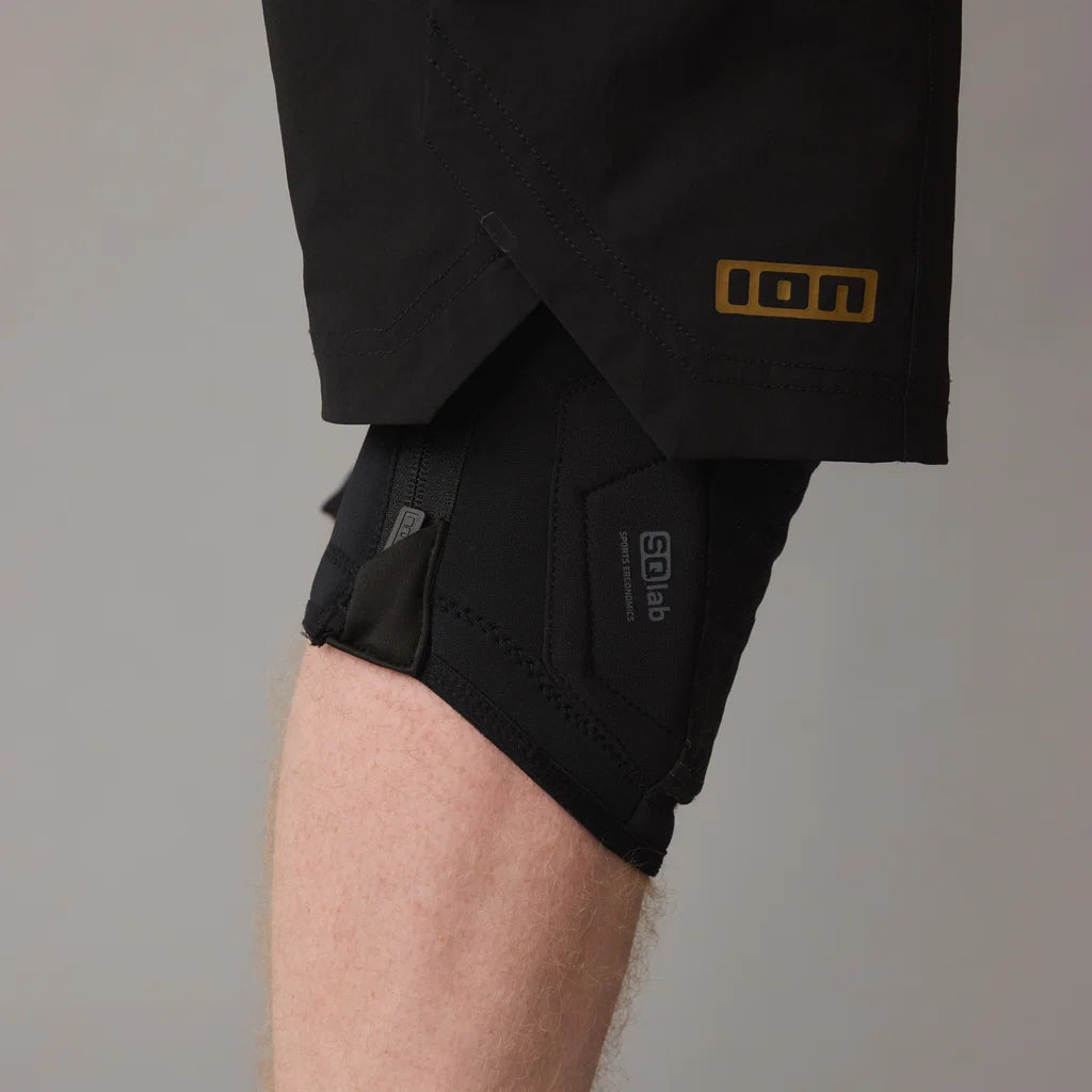 ION K-PACT ZIP SQ Unisex -polvisuojat musta