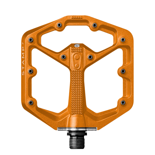 CRANKBROTHERS STAMP 7 Pienet oranssit litteät polkimet