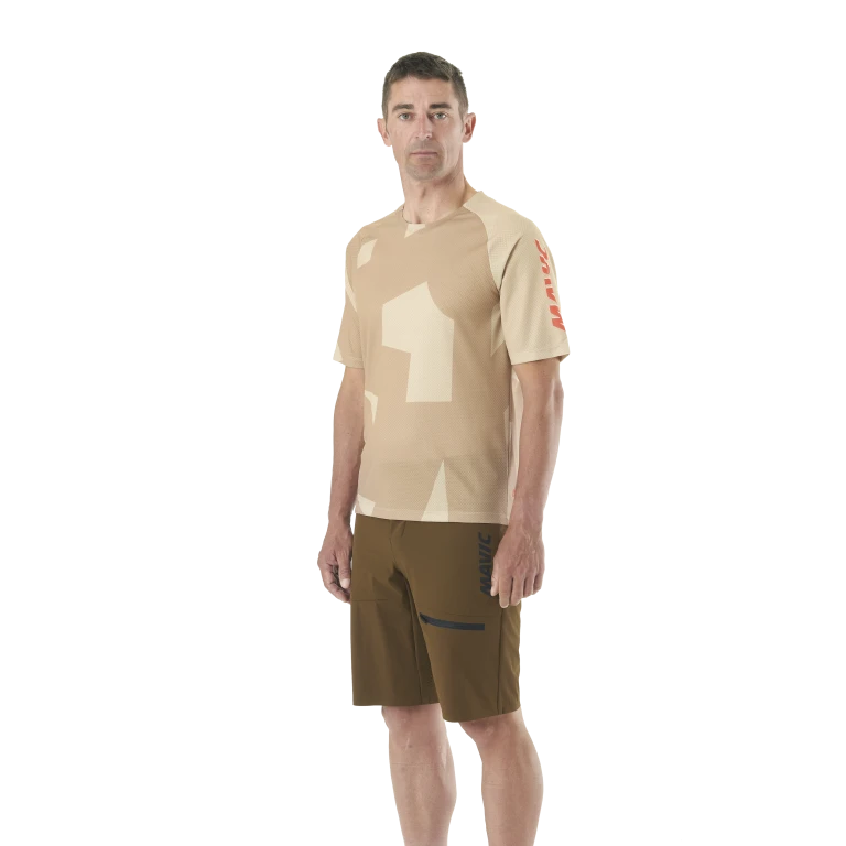 MAVIC DEEMAX ENDURO lyhythihainen Camo Beige Jersey Trikoo