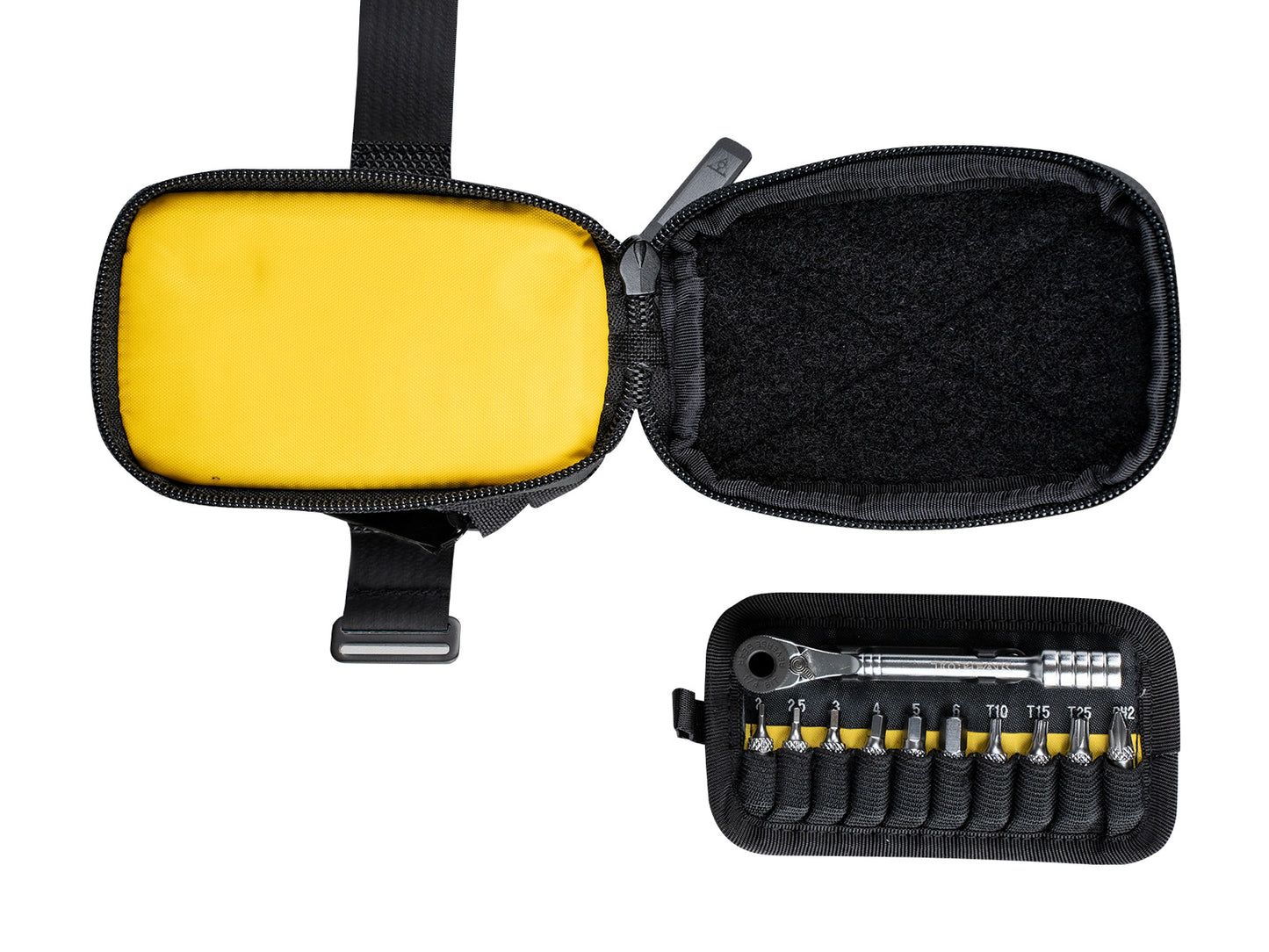 TOPEAK ELEMENTA GEARBAG Satulalaukku työkaluilla Musta