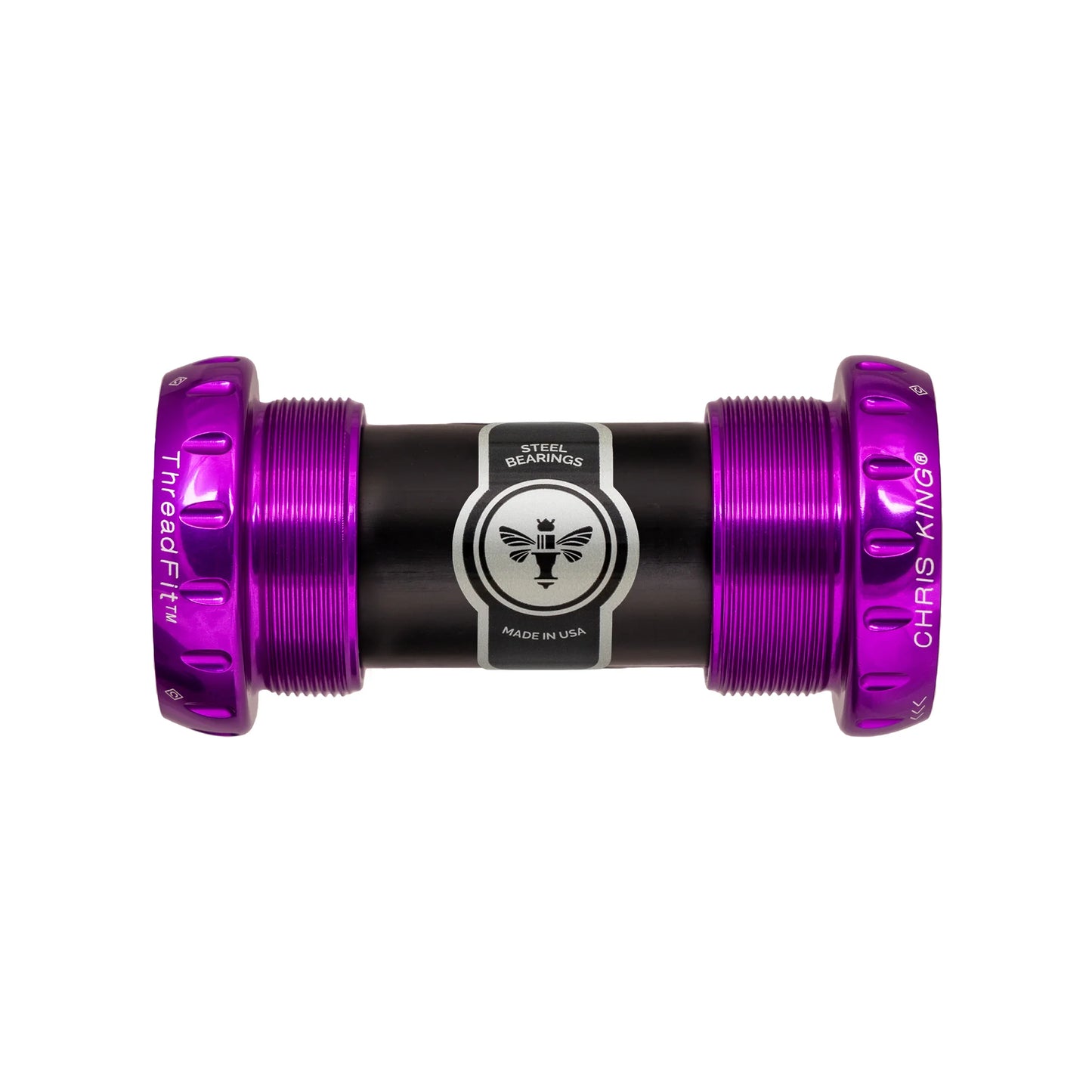 CHRIS KING ThreadFit 24 68/73mm Purple kampiakseli.