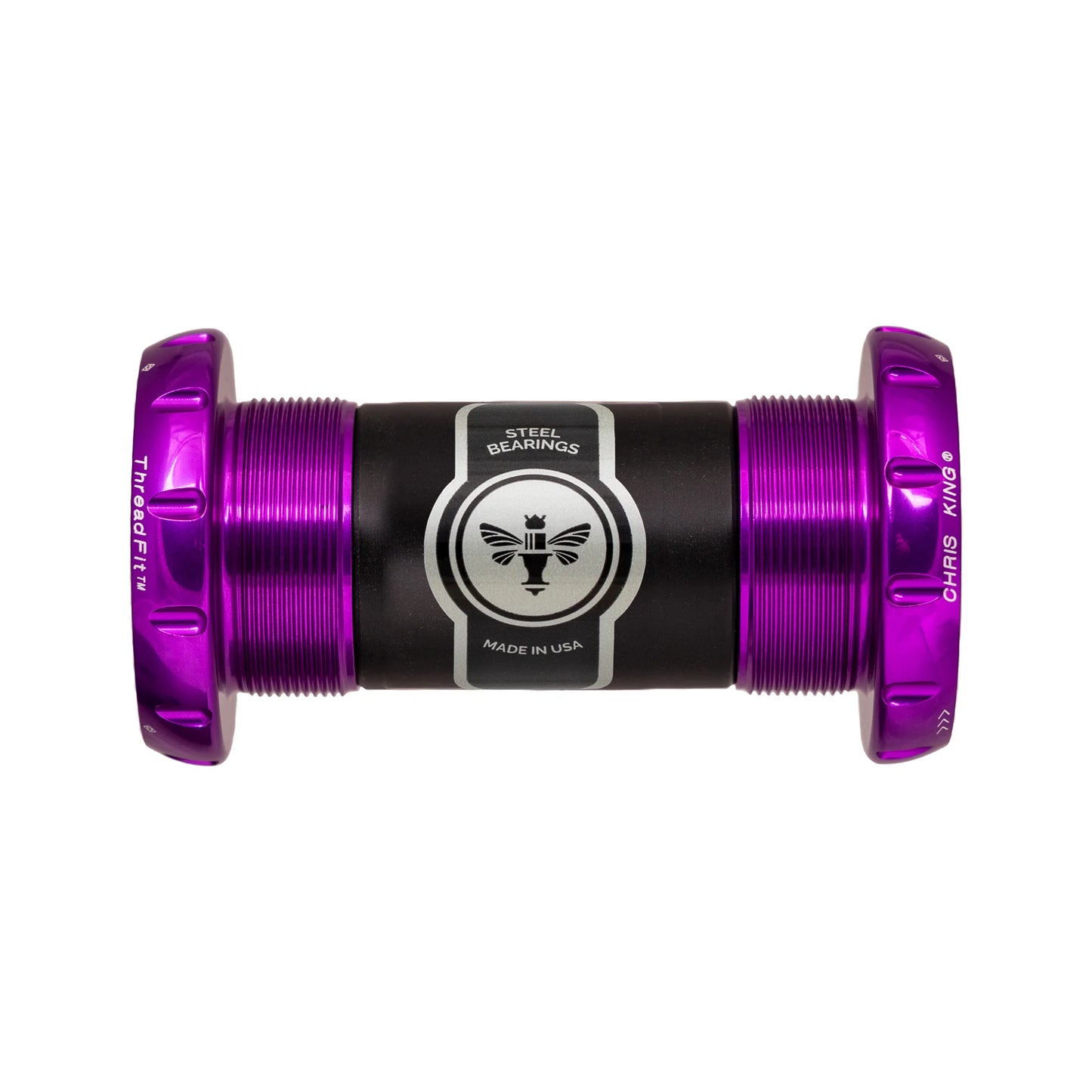 CHRIS KING ThreadFit 30 68/73mm Purple kampiakseli.