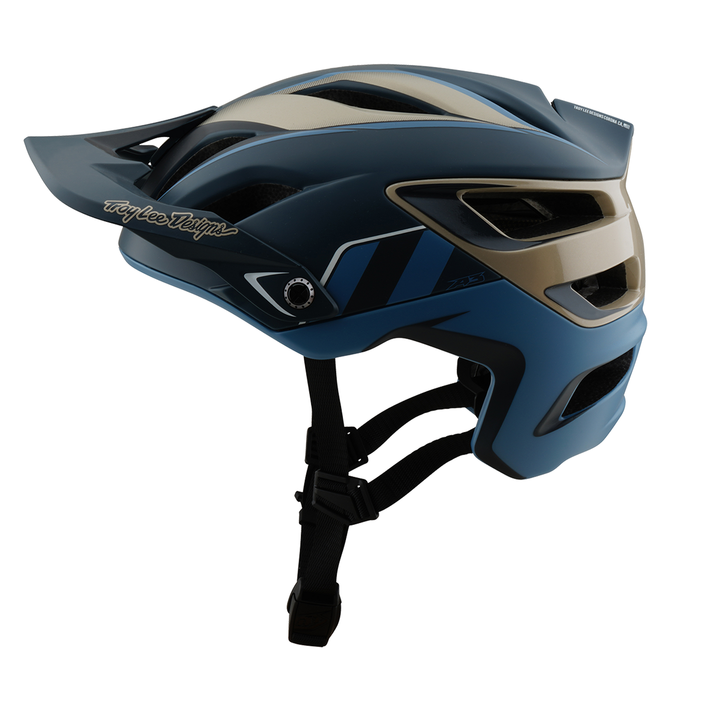 Troy Lee Designs A3 MIPS MTB-kypärä harmaa/sininen