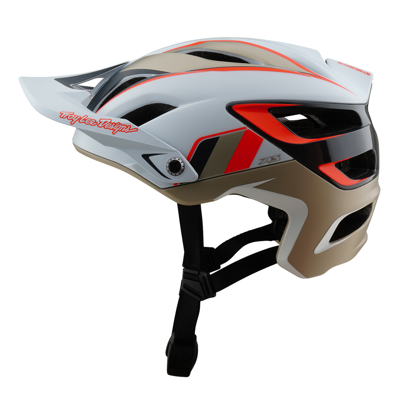 Troy Lee Designs A3 MIPS MTB-kypärä valkoinen