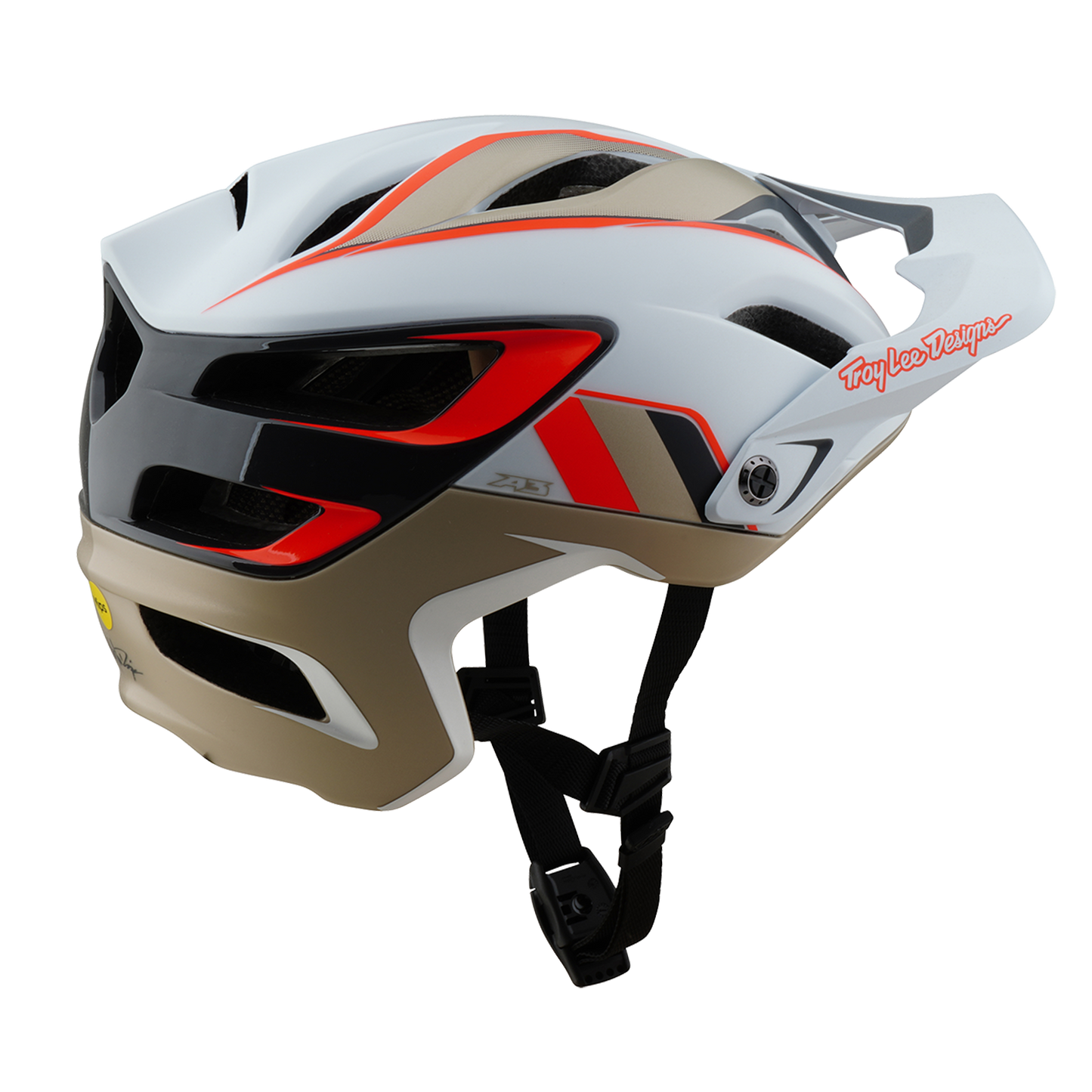 Troy Lee Designs A3 MIPS MTB-kypärä valkoinen