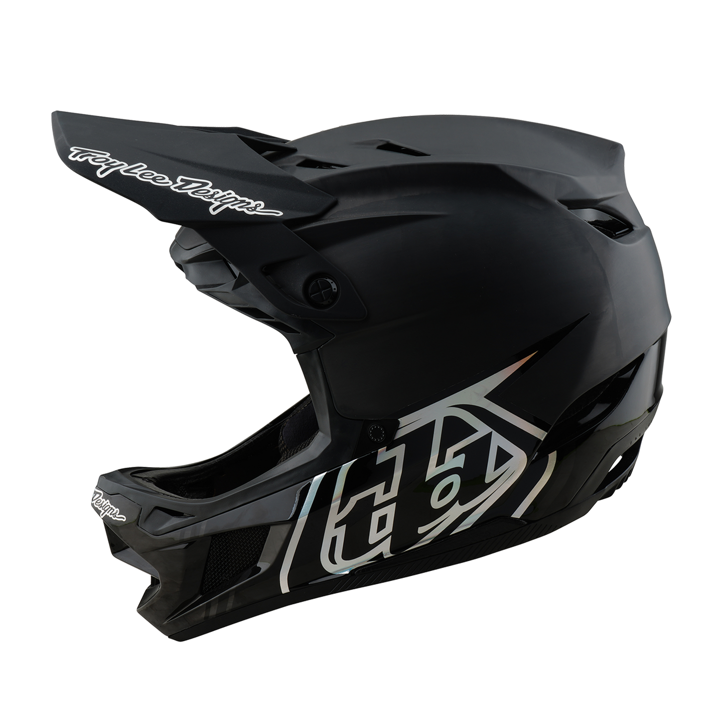 Troy Lee Designs D4 CARBON MIPS MTB-kypärä Musta