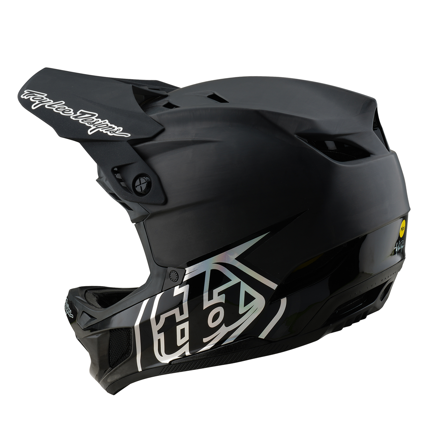 Troy Lee Designs D4 CARBON MIPS MTB-kypärä Musta
