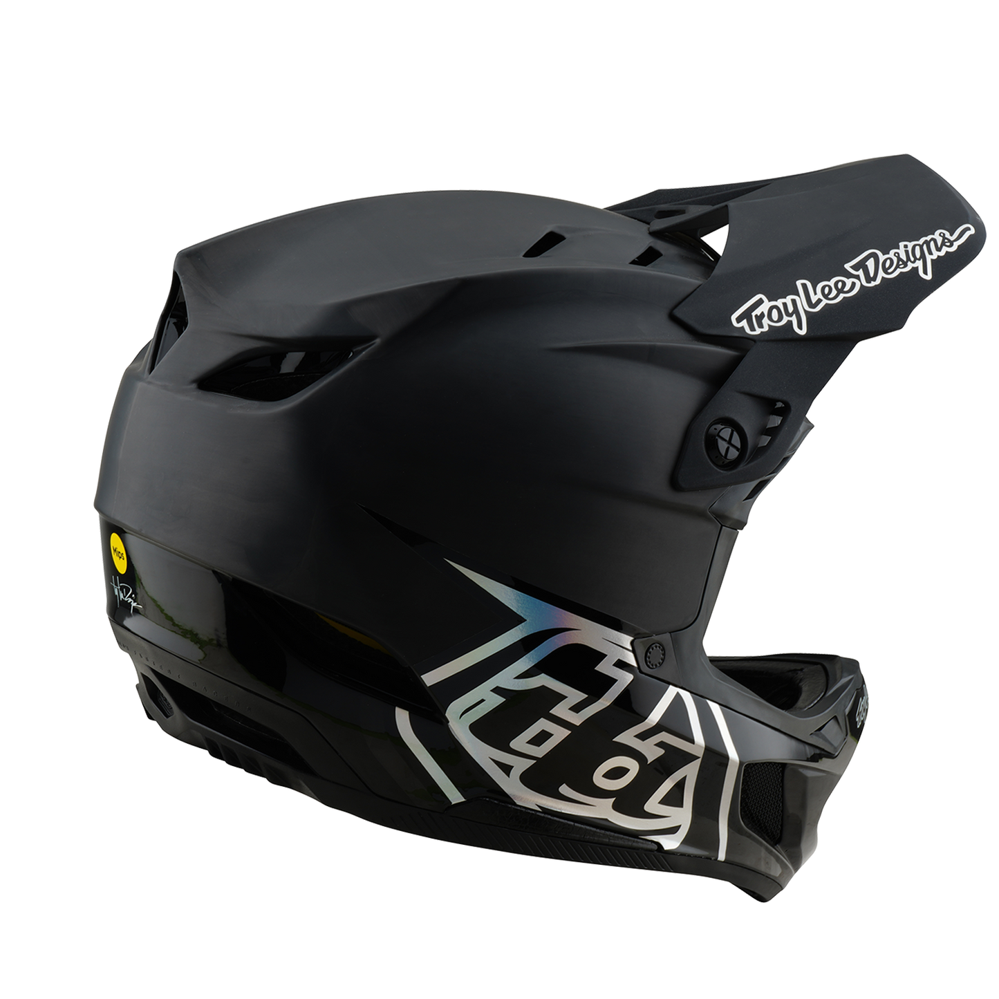 Troy Lee Designs D4 CARBON MIPS MTB-kypärä Musta