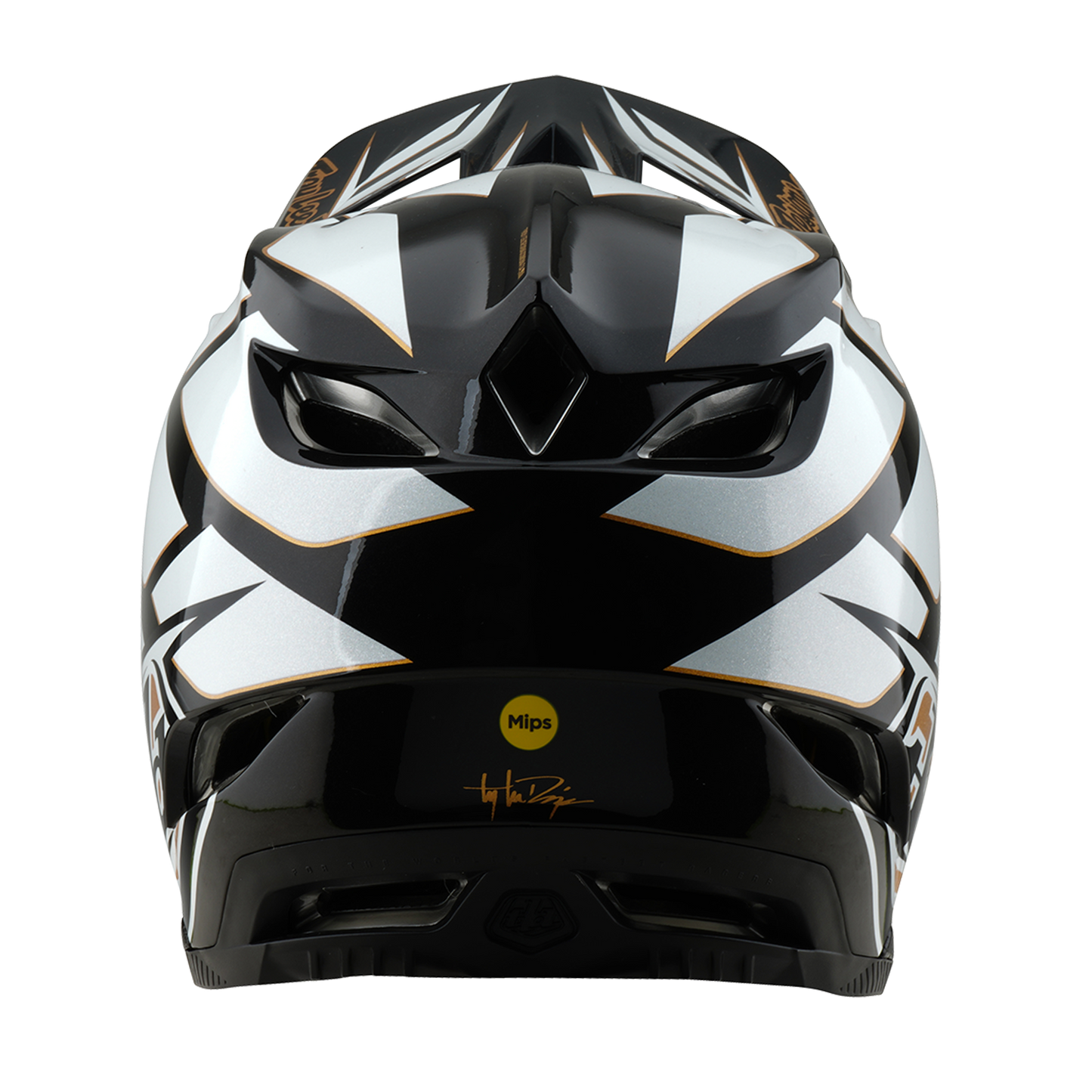 Troy Lee Designs D4 COMPOSITE MIPS GHOSTWING MTB-kypärä Valkoinen