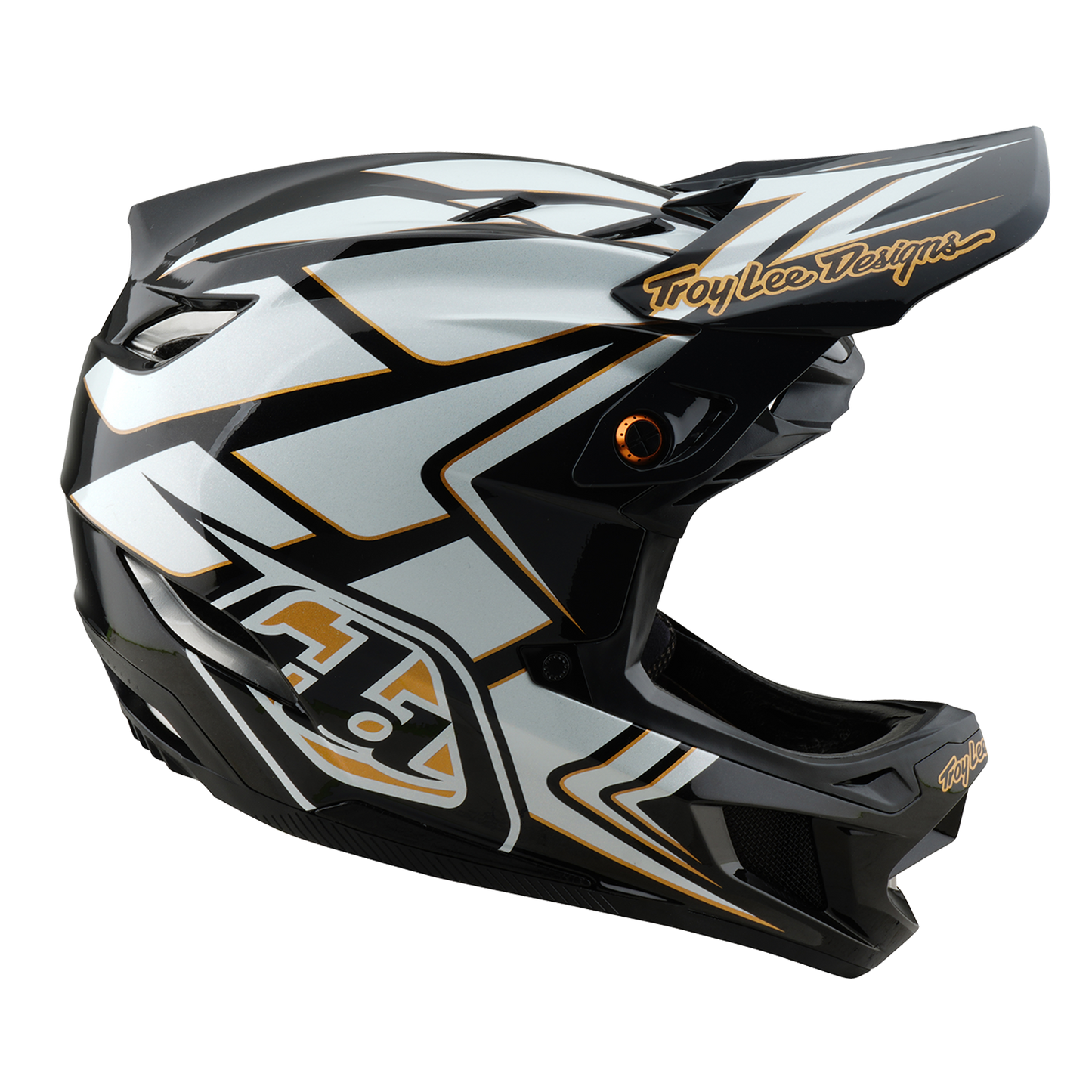 Troy Lee Designs D4 COMPOSITE MIPS GHOSTWING MTB-kypärä Valkoinen