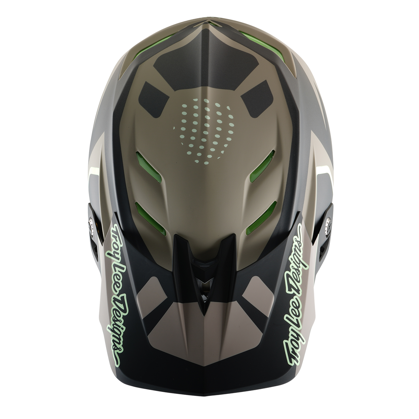 Troy Lee Designs D4 COMPOSITE MIPS MTB-kypärä Ruskea/Musta/Keltainen