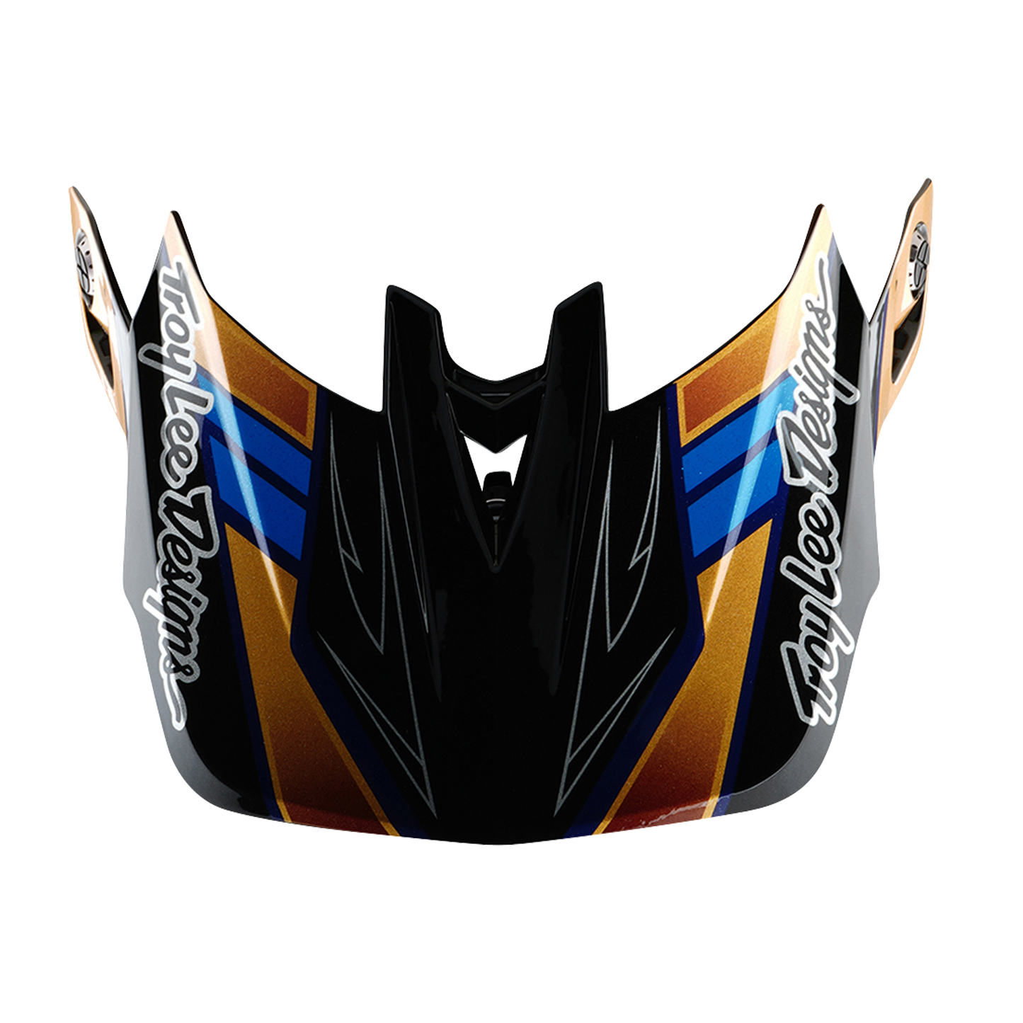 Troy Lee Designs D4 COMPOSITE MIPS ROYALTY MTB-kypärä musta/kultainen