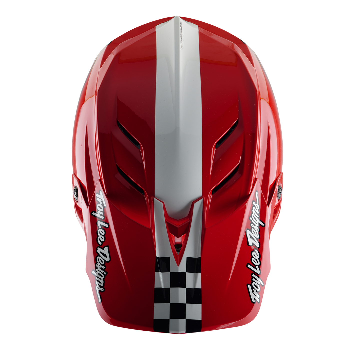 TROY LEE DESIGNS D4 POLYACRYLITE FIFTY 50 MTB-kypärä Valkoinen/Punainen 2025