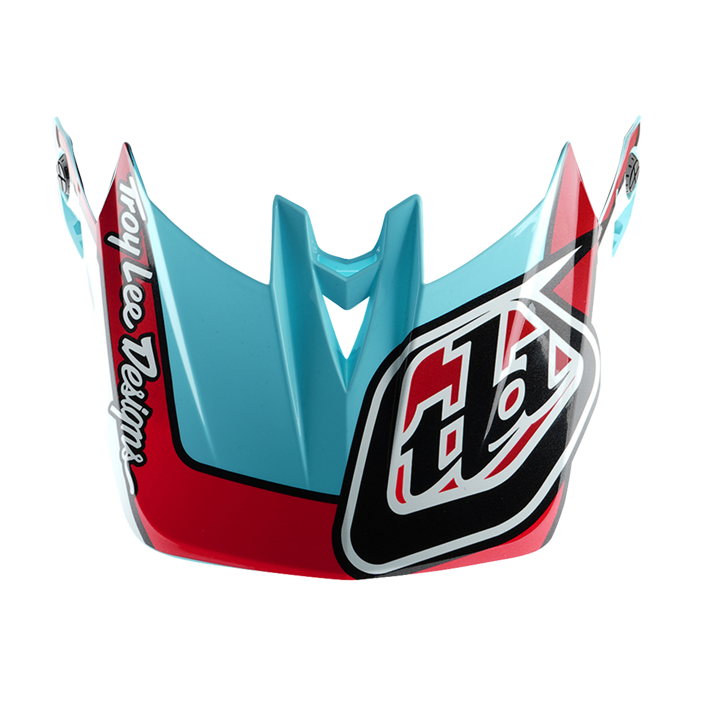 TROY LEE DESIGN D4 POLYACRYLITE MIPS LINEAR MTB-kypärä Sininen