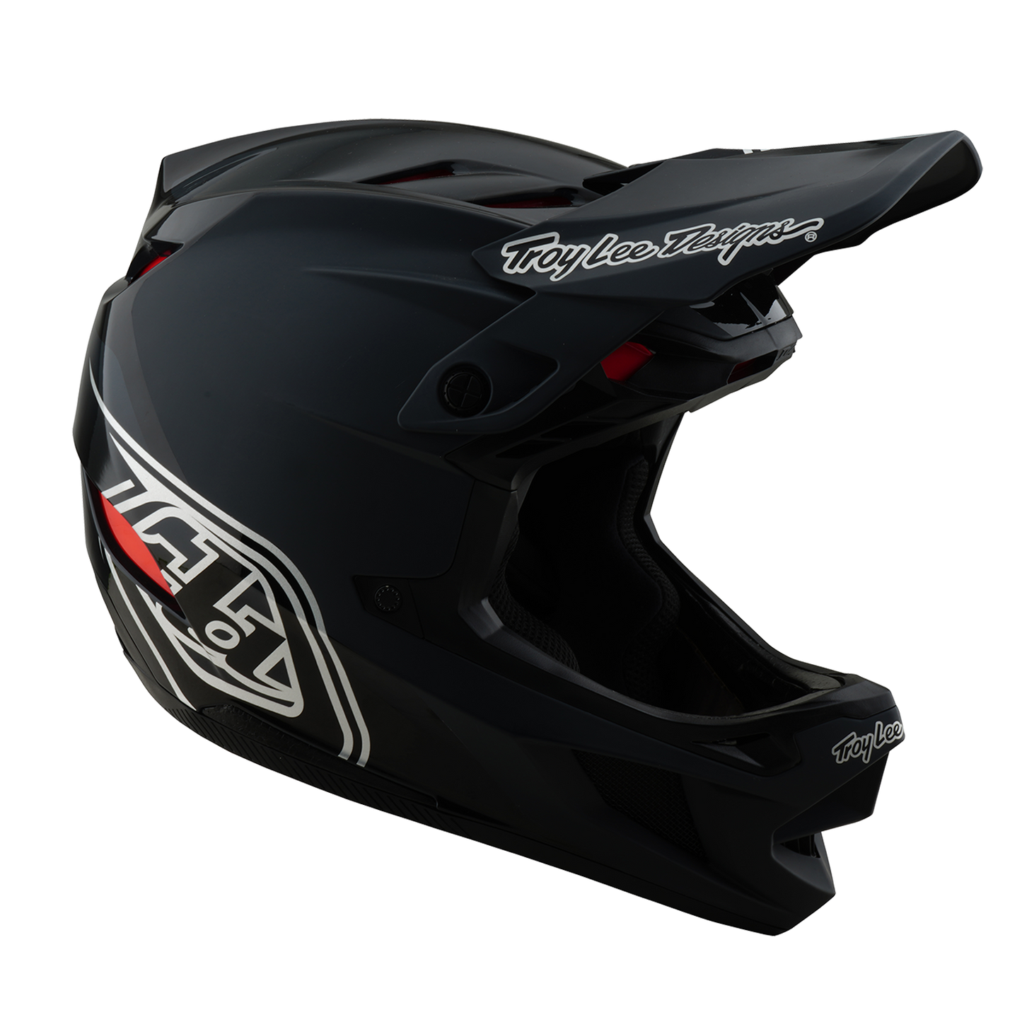 TROY LEE DESIGNS D4 POLYACRYLITE SHADOW MTB-kypärä Musta 2025
