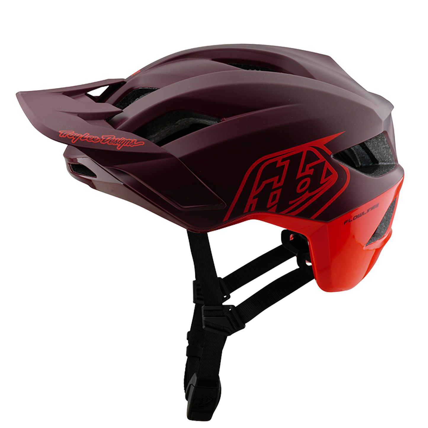 MTB-kypärä TROY LEE DESIGNS FLOWLINE SE MIPS Bordeaux/Punainen